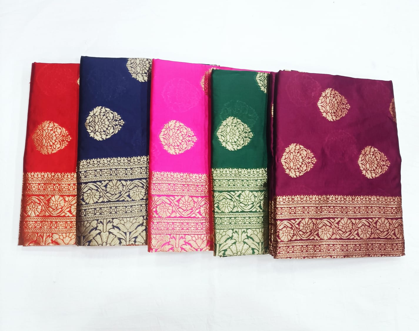 Mona Soft Banarasi Silk Sarees Catalog